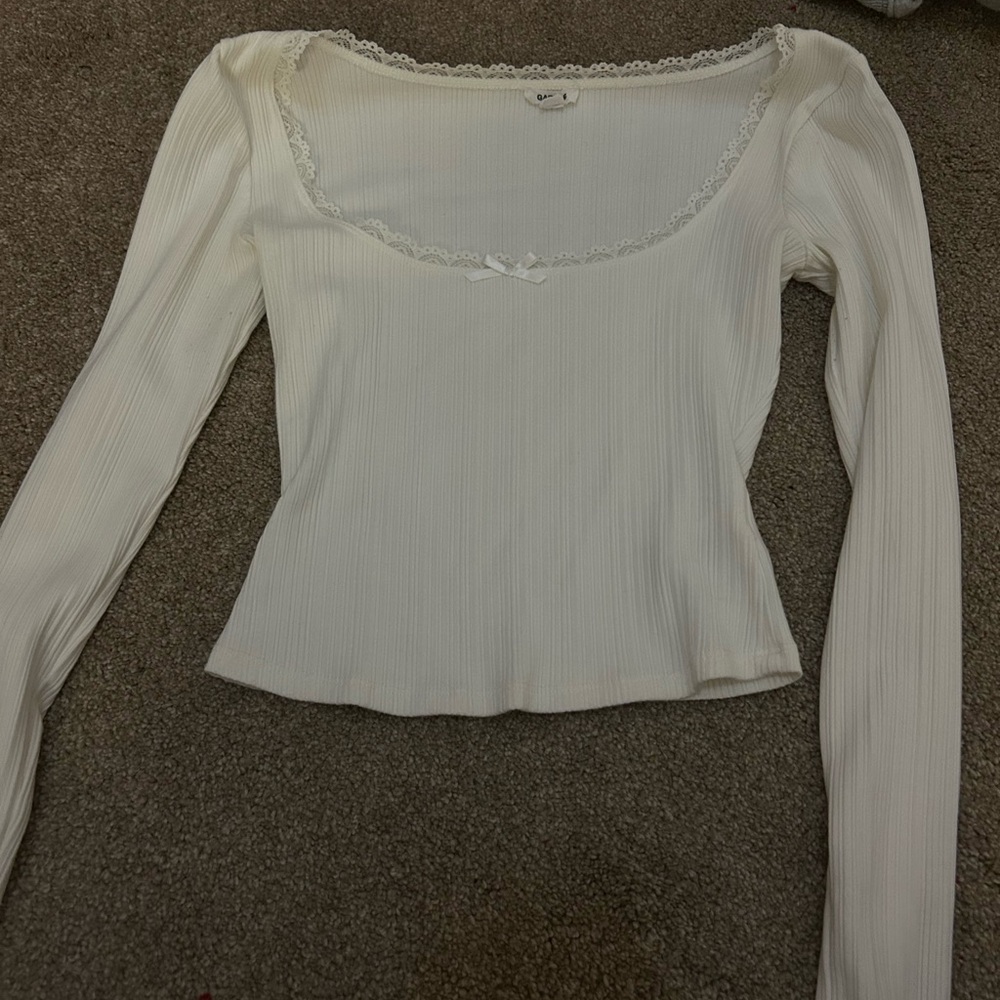 Garage white Long Sleeve
